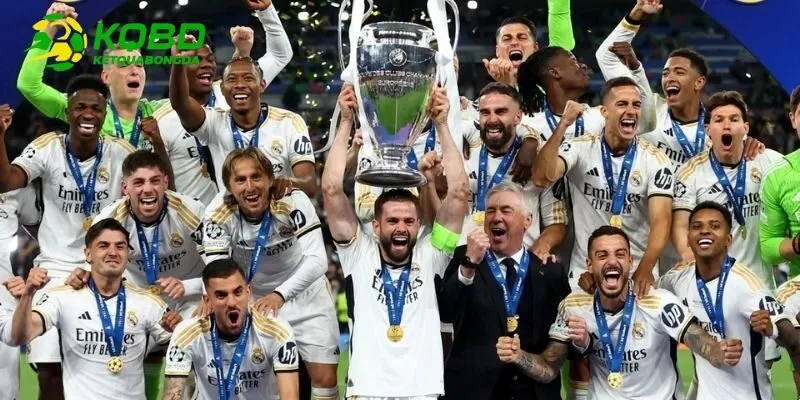 Real Madrid – đội bóng thống trị UEFA Champions League.