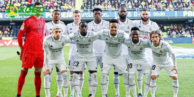 Real Madrid – một trong những CLB giàu thành tích nhất lịch sử La Liga.