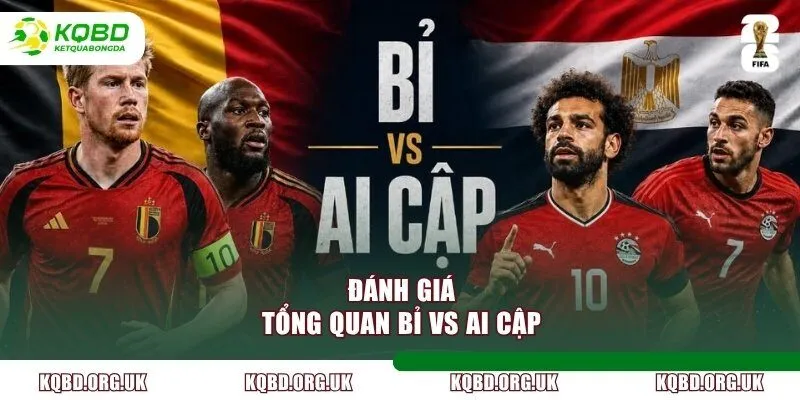 Đánh giá tổng quan Bỉ vs Ai Cập