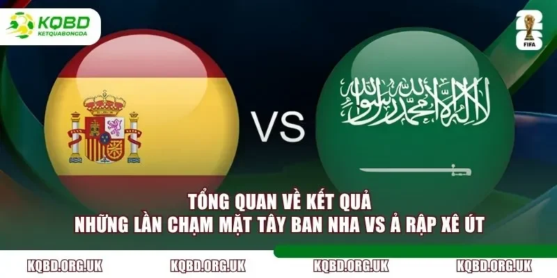 Tổng quan về kết quả những lần chạm mặt Tây Ban Nha vs Ả Rập Xê Út